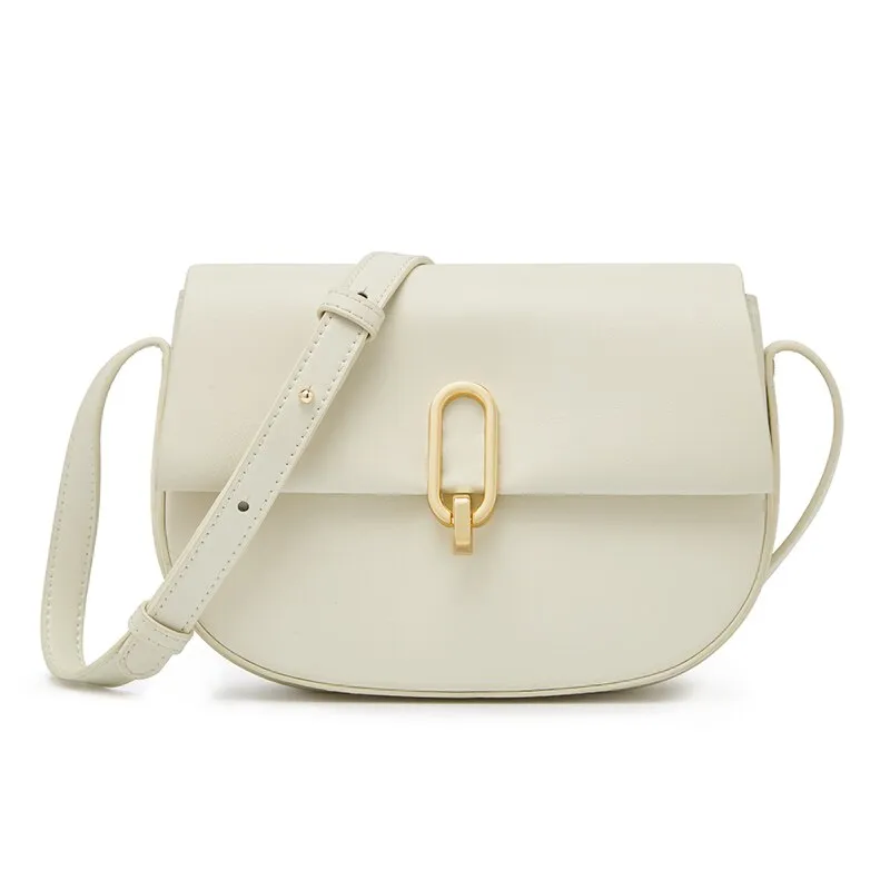 FOXER Ladies Split Leather Messenger Bag Fashion Simple Long Shoulder Strap Shoulder Bag High Quality Luxury Leather Bag Women