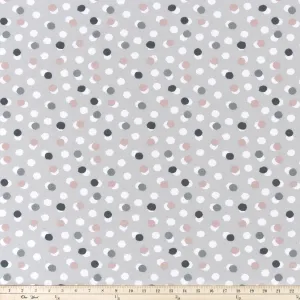 Free Dots French Grey By Premier Prints