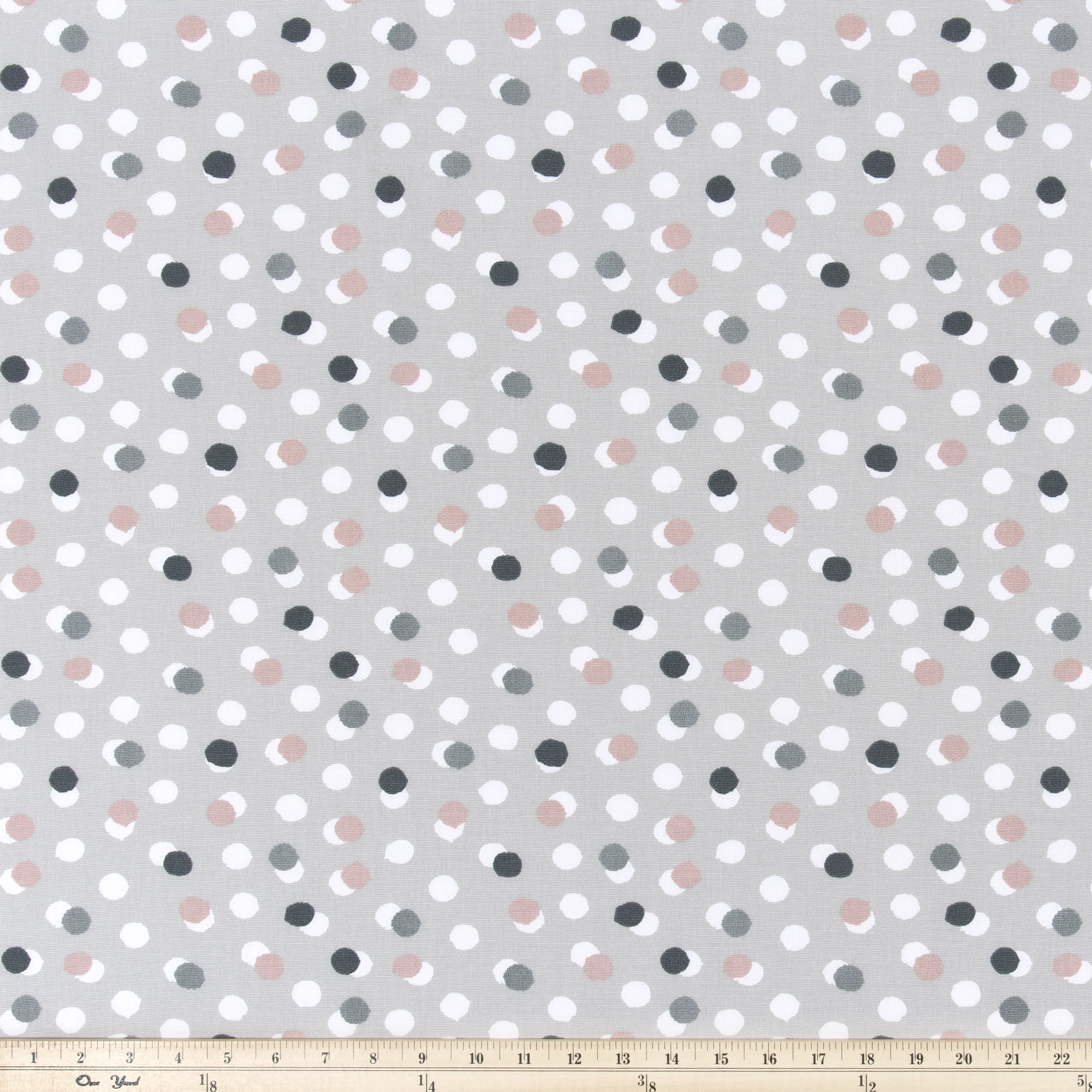 Free Dots French Grey By Premier Prints