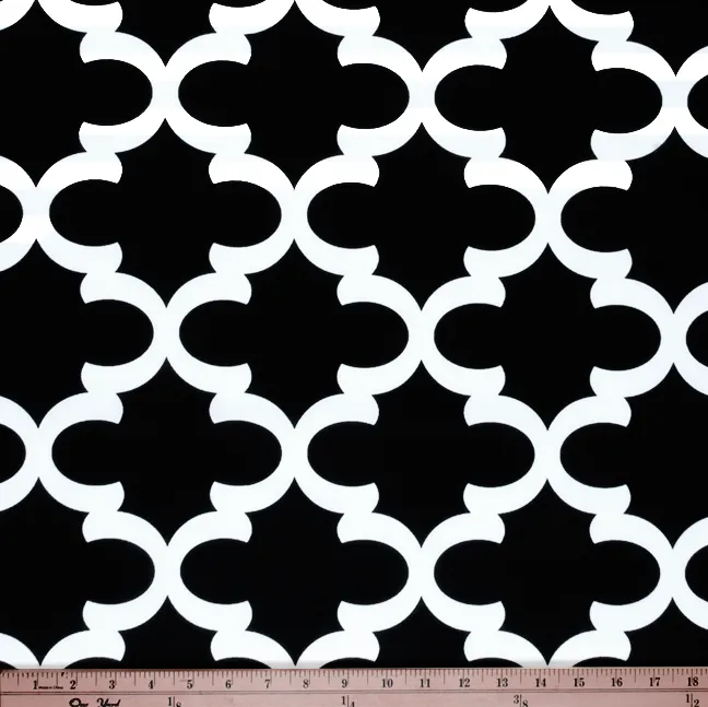Fynn Black Fabric By Premier Prints