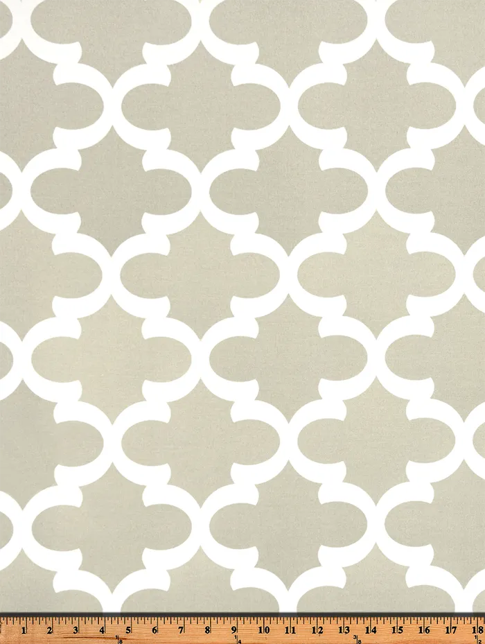 Fynn French Grey Fabric By Premier Prints