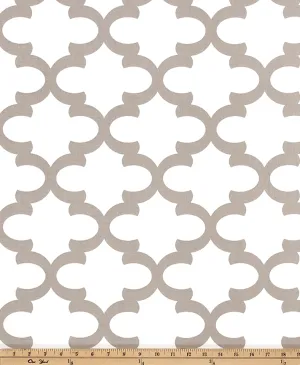 Fynn White Ecru Fabric By Premier Prints