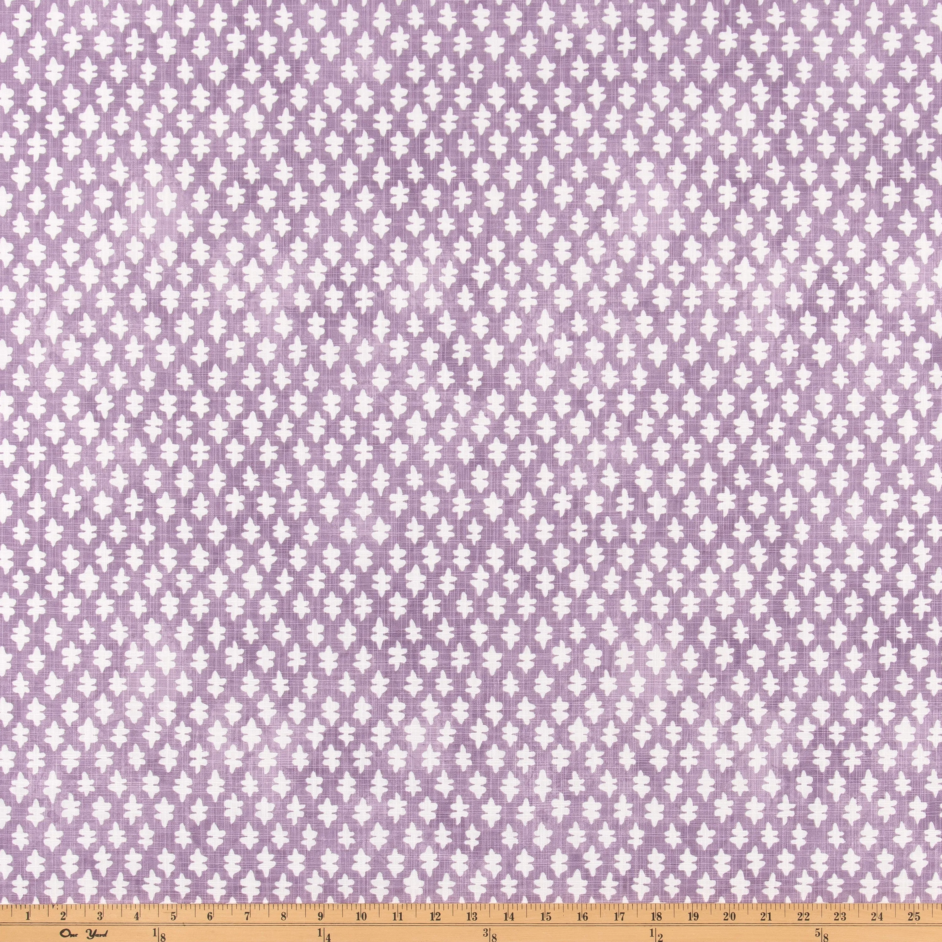 Gem Orchid Slub Canvas Fabric By Premier Prints