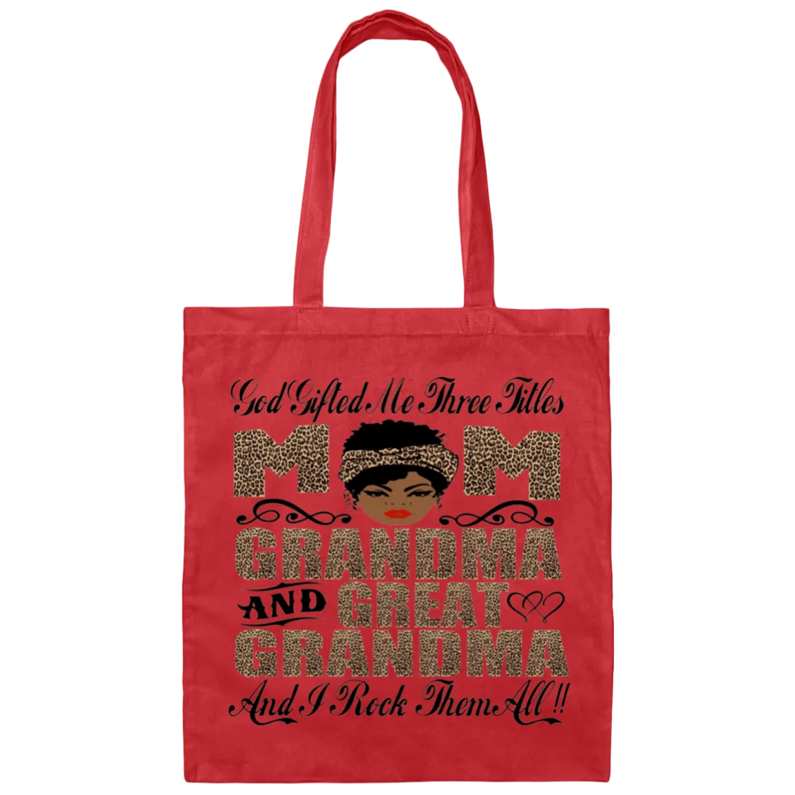 God gifted me three names.... Tote Bag