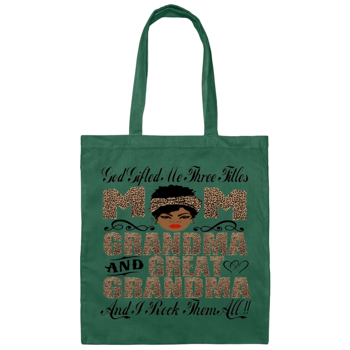 God gifted me three names.... Tote Bag