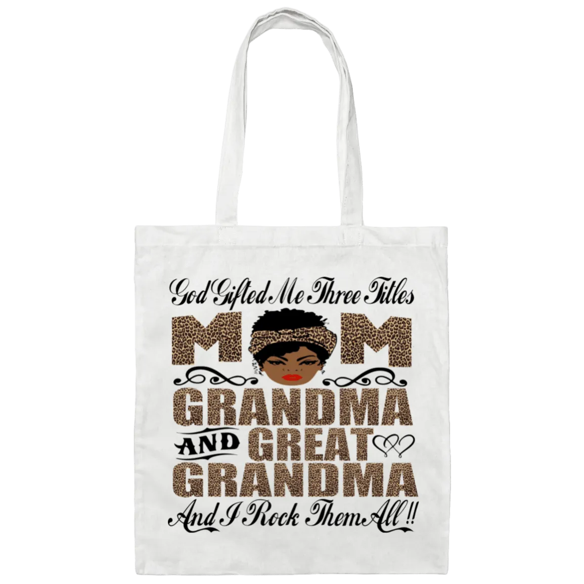 God gifted me three names.... Tote Bag