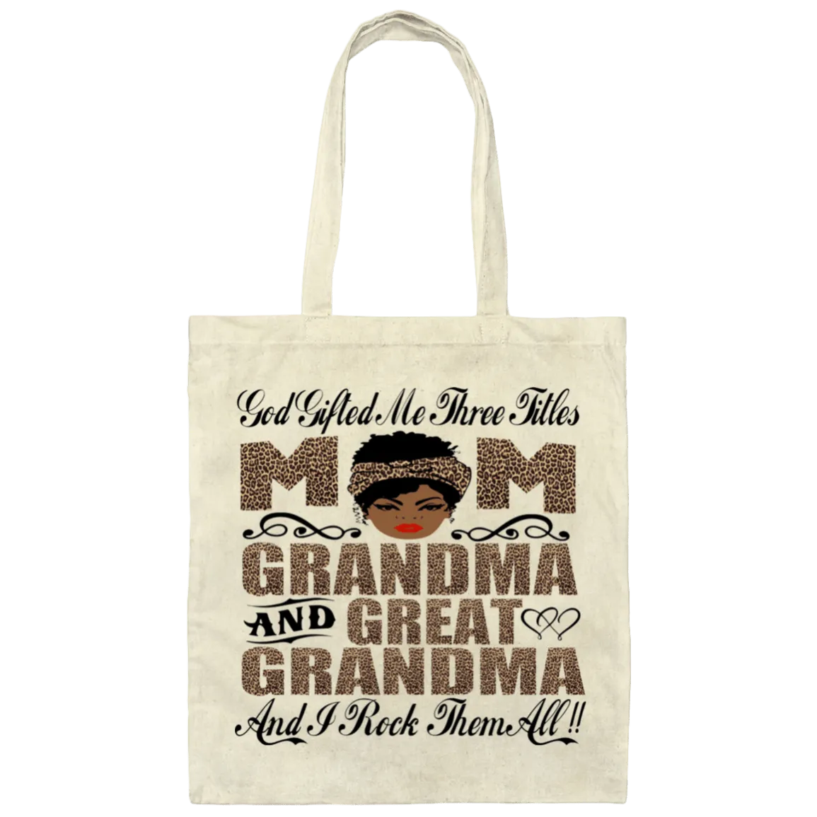 God gifted me three names.... Tote Bag