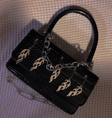 Harajuku Gothic Punk Spice Cross Spider Rabbit Dark Messenger Bag