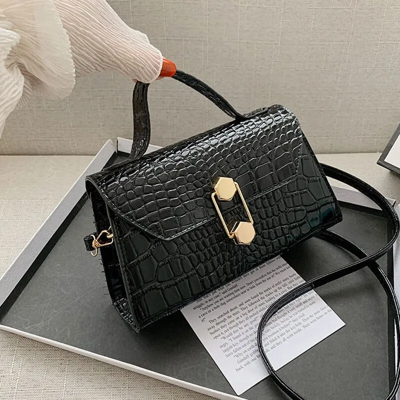 High Quality Handbags For Women Animal Prints Small Crossbody Bag Pu Leather Shoulder Bag Designer Luxury Square Bag Phone Purse