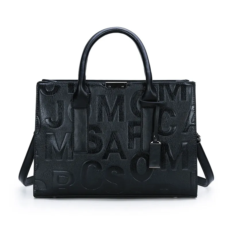 High Quality Large Capacity Women Pu Leather Handbags Tote Bags Fashion Ladies Shoulder Messenger Bags Casual Crossbody Bag New