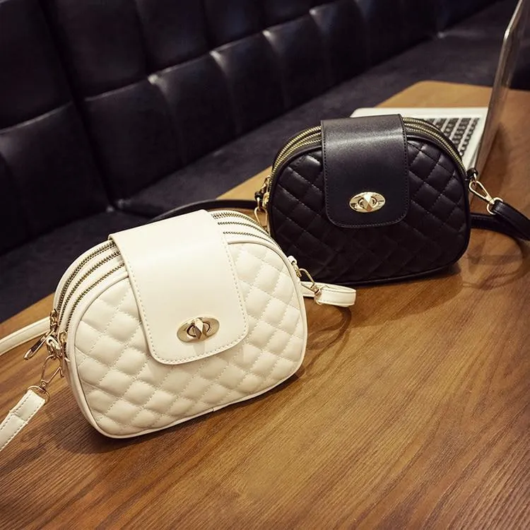 Hot Fashion Crossbody Bags Women Shoulder Bag Handbag PU Leather Messenger Tote Purse Pocket
