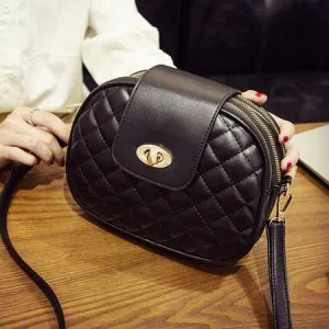 Hot Fashion Crossbody Bags Women Shoulder Bag Handbag PU Leather Messenger Tote Purse Pocket