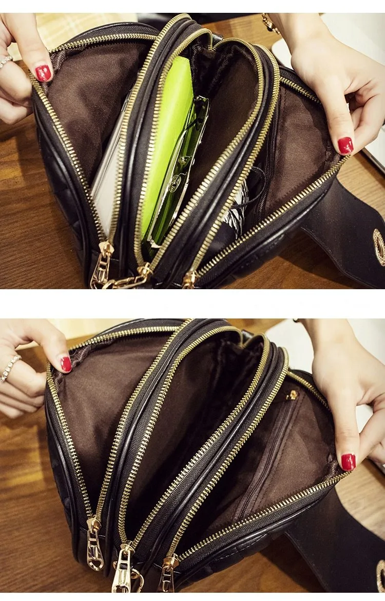 Hot Fashion Crossbody Bags Women Shoulder Bag Handbag PU Leather Messenger Tote Purse Pocket