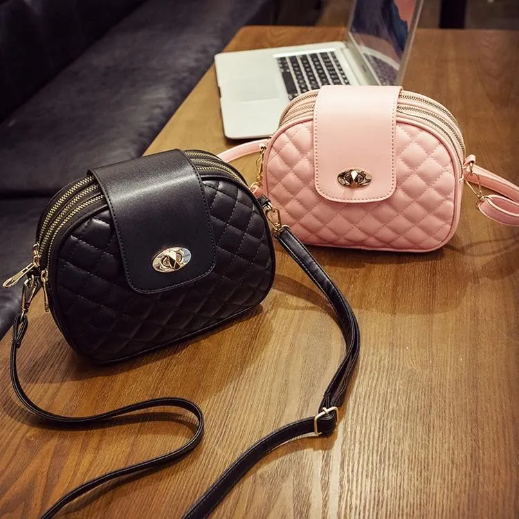 Hot Fashion Crossbody Bags Women Shoulder Bag Handbag PU Leather Messenger Tote Purse Pocket