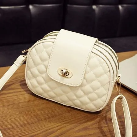 Hot Fashion Crossbody Bags Women Shoulder Bag Handbag PU Leather Messenger Tote Purse Pocket