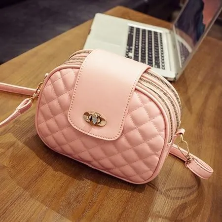 Hot Fashion Crossbody Bags Women Shoulder Bag Handbag PU Leather Messenger Tote Purse Pocket