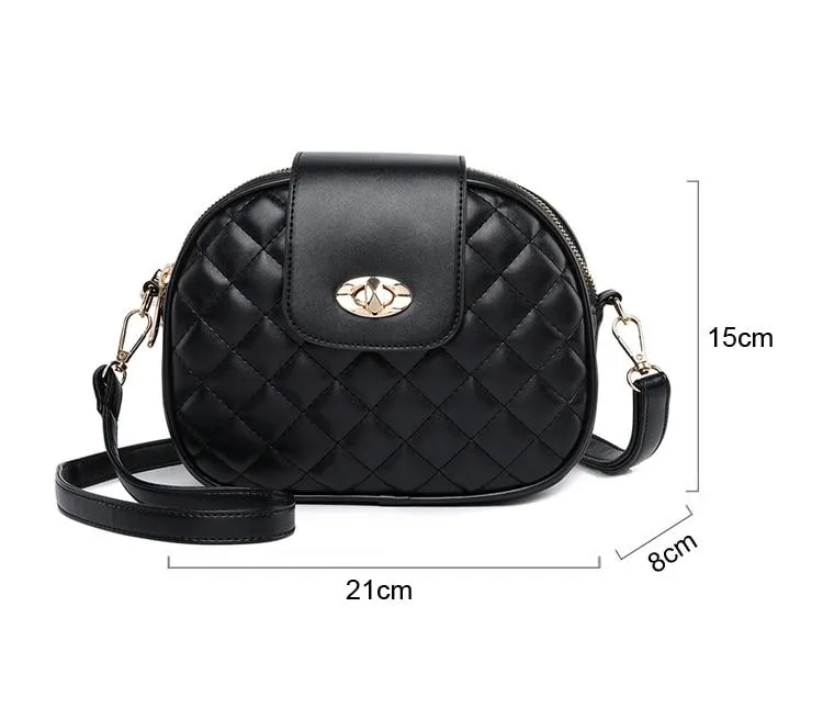 Hot Fashion Crossbody Bags Women Shoulder Bag Handbag PU Leather Messenger Tote Purse Pocket