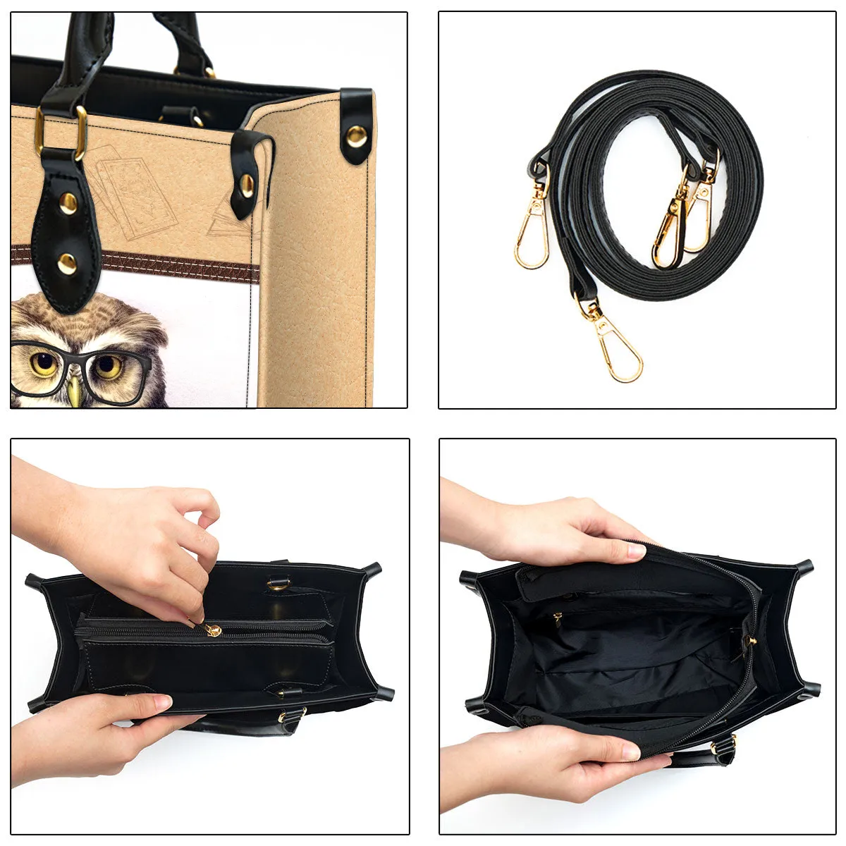 I Read Books And I Forget Things Leather Handbag Book Lovers Gift LHB76