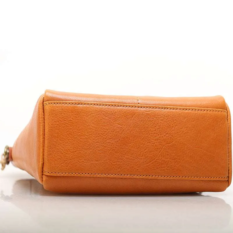 Italy Leather Work Tote Bag