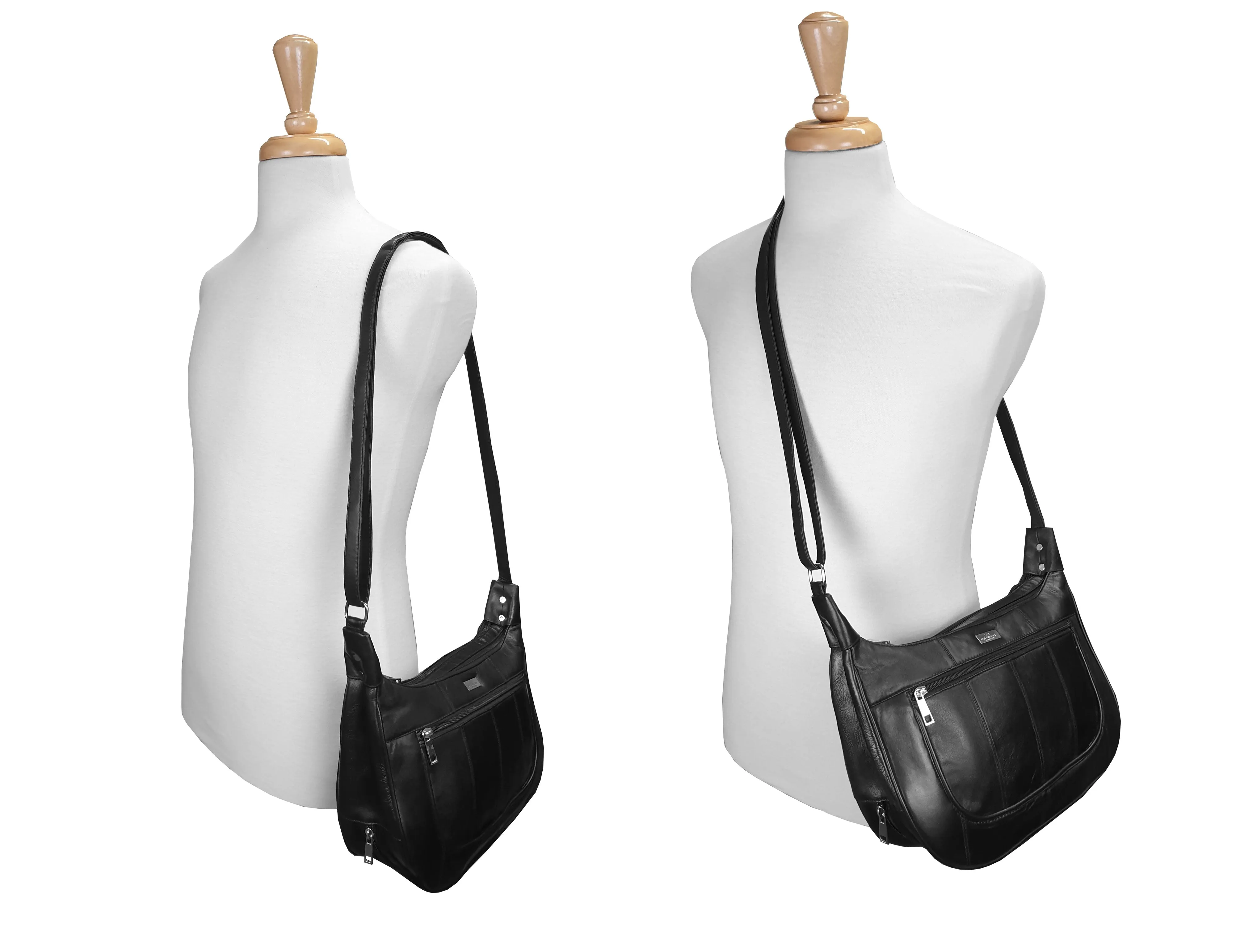 Ladies Cross Body Designer Handbag - Womens Real Leather Shoulder Bag QL174