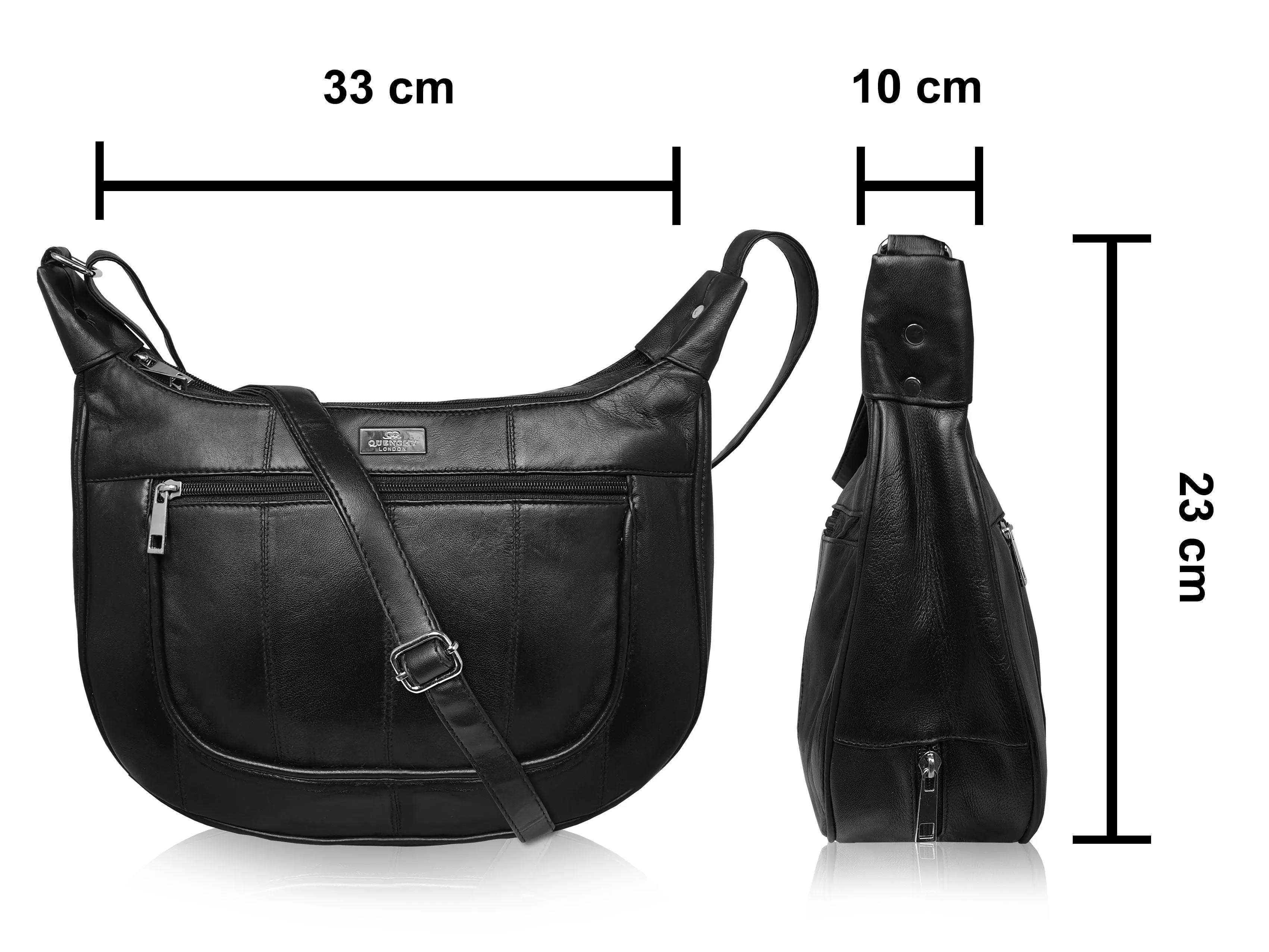 Ladies Cross Body Designer Handbag - Womens Real Leather Shoulder Bag QL174