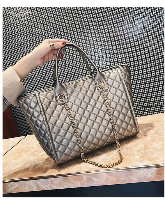 Luxury Handbags ,Large Shoulder Bag Women Leather Pu