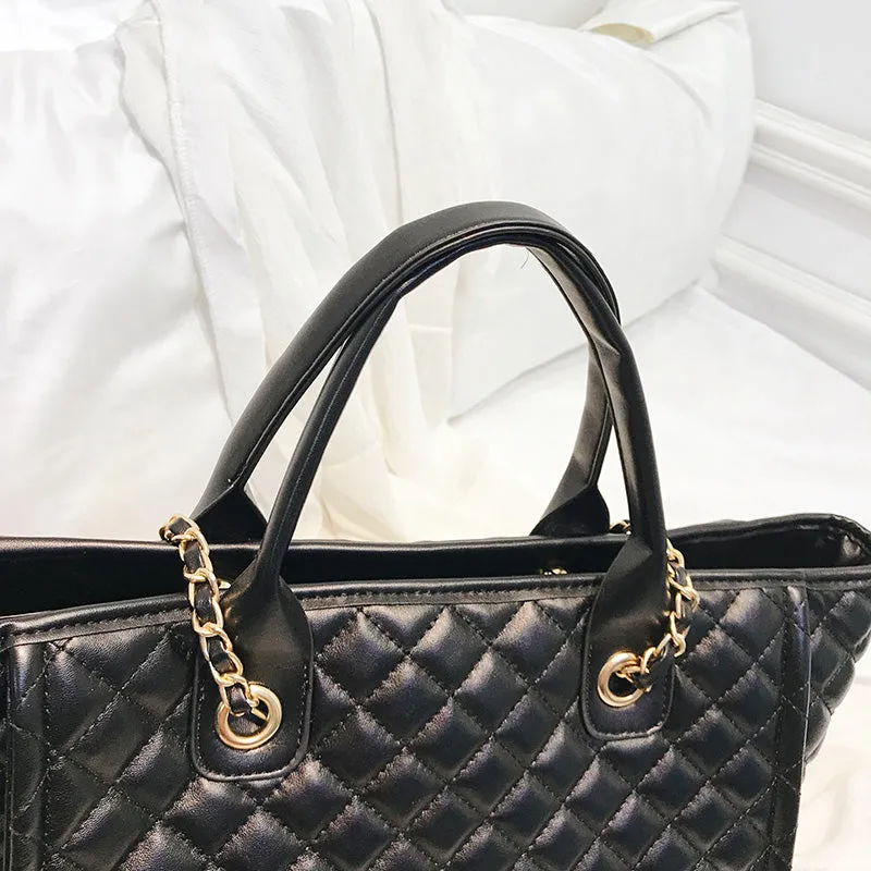 Luxury Handbags ,Large Shoulder Bag Women Leather Pu