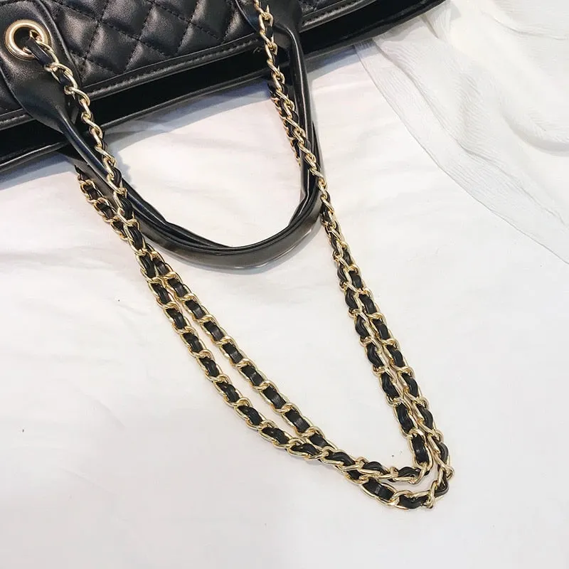 Luxury Handbags ,Large Shoulder Bag Women Leather Pu