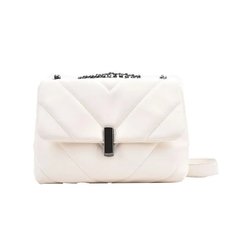 Luxury Women Small Pu Leather Shoulder Bag High Quality Ladies Chain Crossbody Bags for Women Fashion Designer Female Handbags