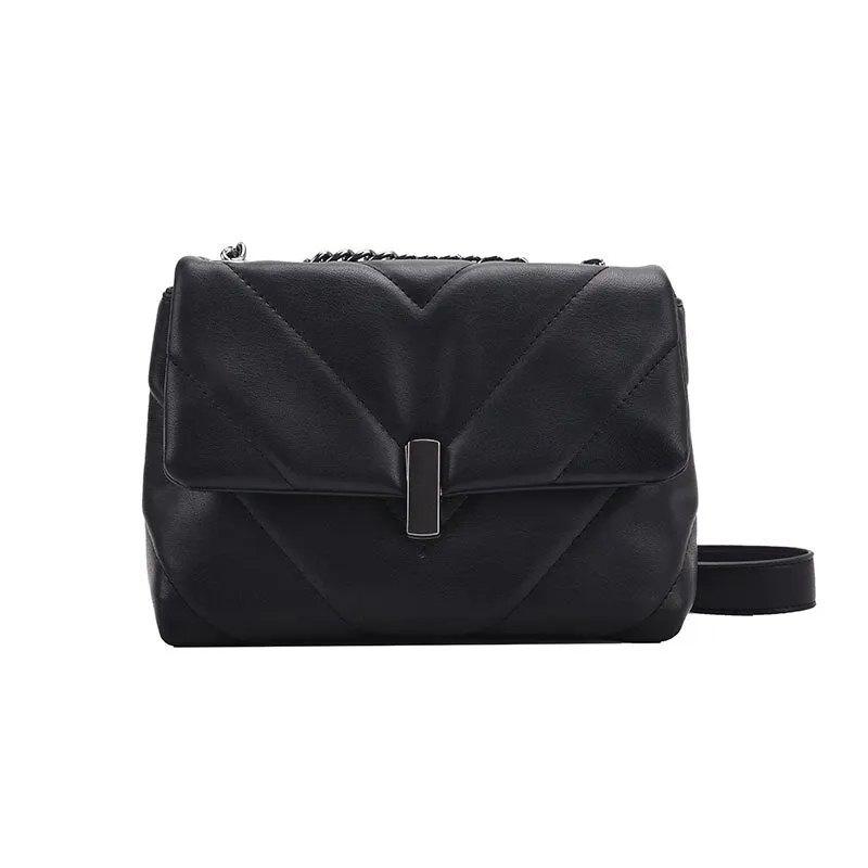 Luxury Women Small Pu Leather Shoulder Bag High Quality Ladies Chain Crossbody Bags for Women Fashion Designer Female Handbags