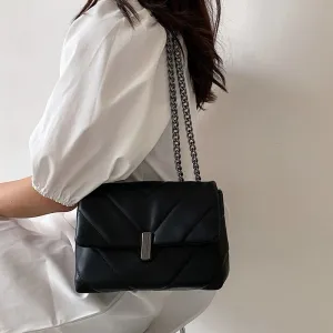Luxury Women Small Pu Leather Shoulder Bag High Quality Ladies Chain Crossbody Bags for Women Fashion Designer Female Handbags