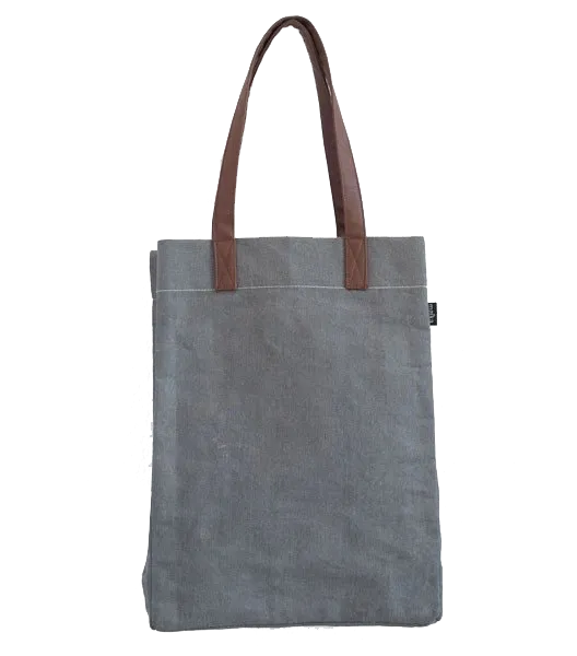 Market Tote - Waxed Ash