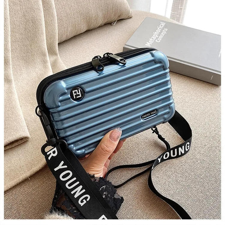 Mini Bag Luxury Handbags Women Bags Designer 2020 Trend Suitcase Shape Shoulder bag Small Crossbody Bag for Women Purse Hand Bag
