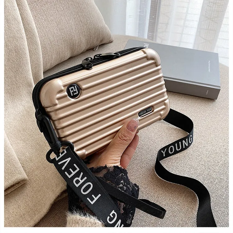 Mini Bag Luxury Handbags Women Bags Designer 2020 Trend Suitcase Shape Shoulder bag Small Crossbody Bag for Women Purse Hand Bag
