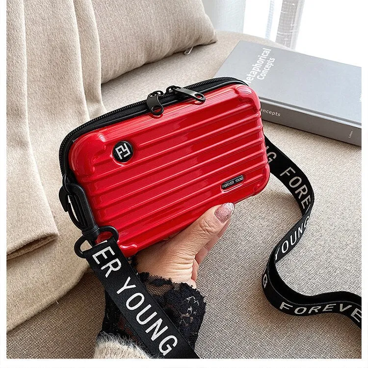 Mini Bag Luxury Handbags Women Bags Designer 2020 Trend Suitcase Shape Shoulder bag Small Crossbody Bag for Women Purse Hand Bag