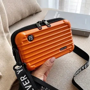 Mini Bag Luxury Handbags Women Bags Designer 2020 Trend Suitcase Shape Shoulder bag Small Crossbody Bag for Women Purse Hand Bag