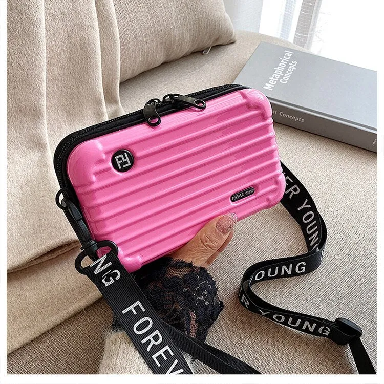 Mini Bag Luxury Handbags Women Bags Designer 2020 Trend Suitcase Shape Shoulder bag Small Crossbody Bag for Women Purse Hand Bag