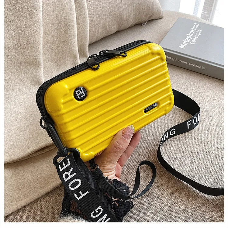 Mini Bag Luxury Handbags Women Bags Designer 2020 Trend Suitcase Shape Shoulder bag Small Crossbody Bag for Women Purse Hand Bag