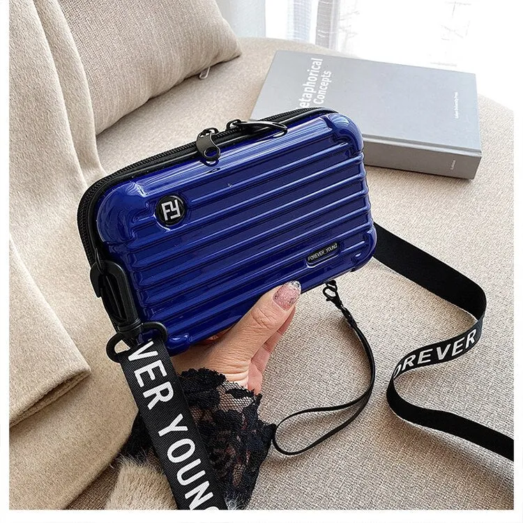 Mini Bag Luxury Handbags Women Bags Designer 2020 Trend Suitcase Shape Shoulder bag Small Crossbody Bag for Women Purse Hand Bag