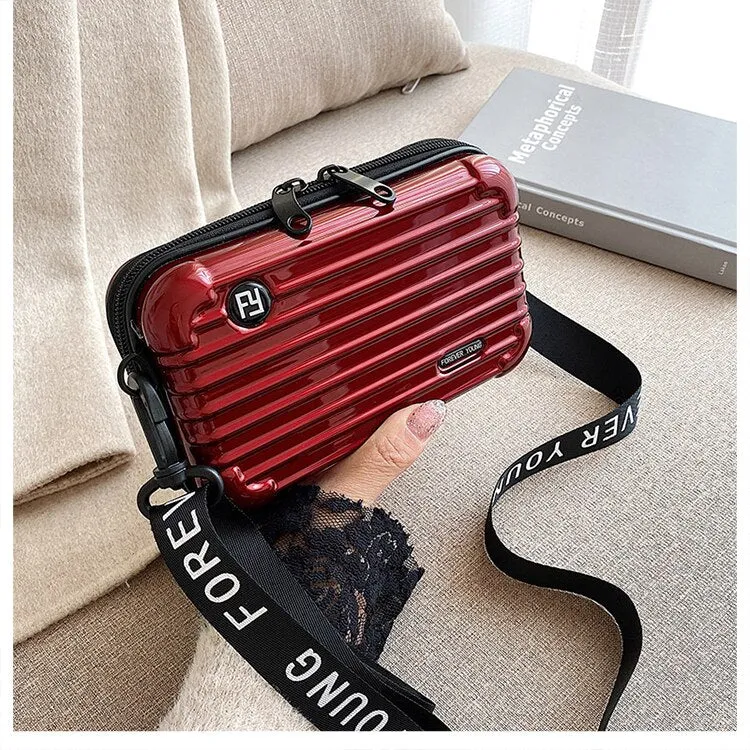 Mini Bag Luxury Handbags Women Bags Designer 2020 Trend Suitcase Shape Shoulder bag Small Crossbody Bag for Women Purse Hand Bag