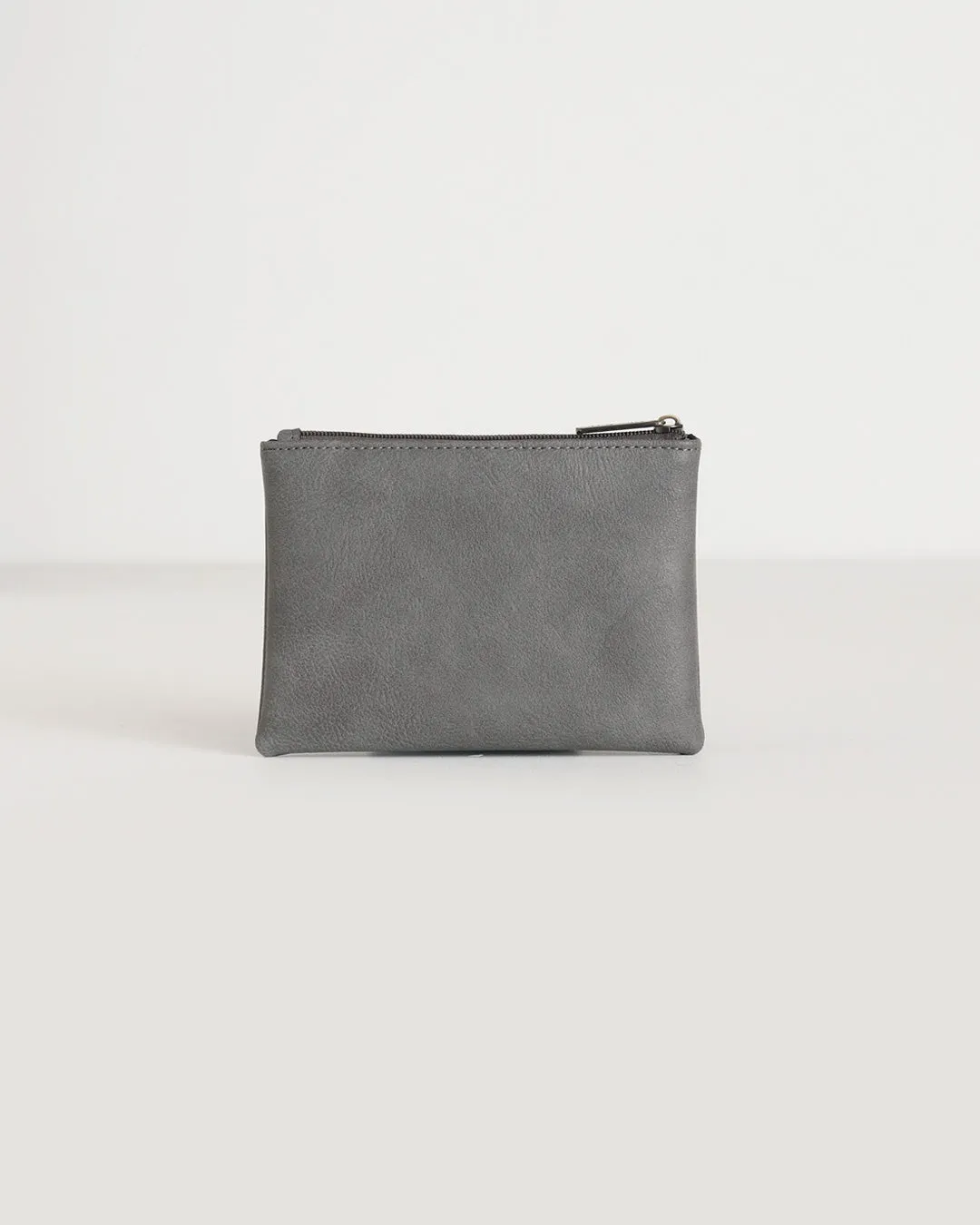 Minnie Zip Purse - Grey