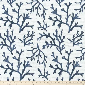 Naples Italian Denim Slub Canvas Fabric By Premier Prints