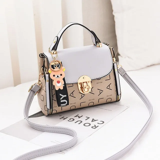 New Cute Type Ladies PU Handbag High Quality 2020 Hot Sale Small Girls