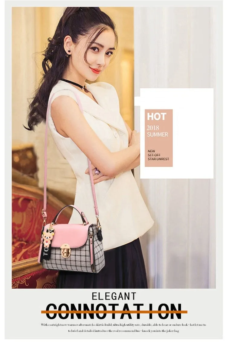 New Cute Type Ladies PU Handbag High Quality 2020 Hot Sale Small Girls