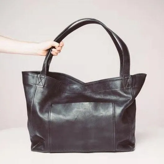NEW Women bag Oil wax Women's Leather Handbags Luxury Lady Hand Bags With Purse Pocket Women messenger bag Big Tote Sac Bols