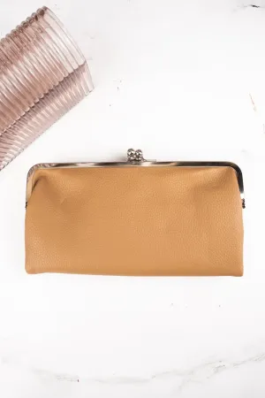 NGIL Twice as Nice Clutch Wallet in Light Brown