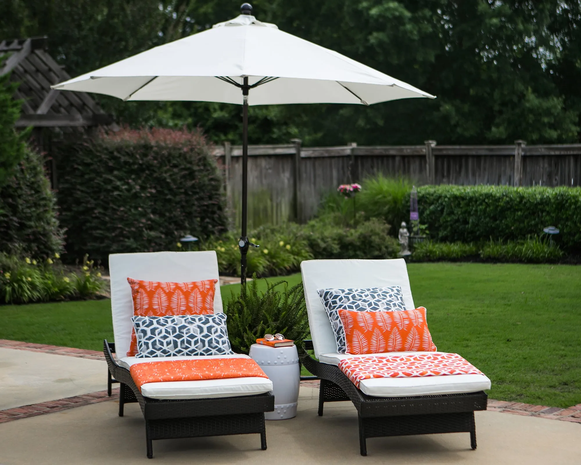 Outdoor Fabric - Atlantic Marmalade Polyester Fabric By Premier Prints
