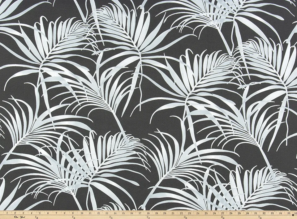 Outdoor Fabric - Cabrillo Falcon Grey By Premier Prints