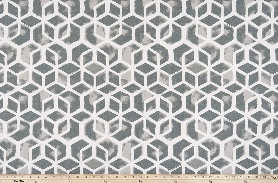 Outdoor Fabric - Celtic Sea Salt Polyester Fabric By Premier Prints