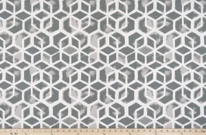 Outdoor Fabric - Celtic Sea Salt Polyester Fabric By Premier Prints
